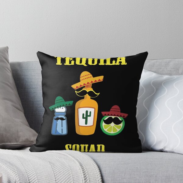 Item preview, Tequila Squad Mustache Mexican Themed Unisex print designed and sold by Lisbob.