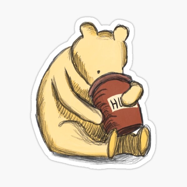 Hunny Bear Sticker