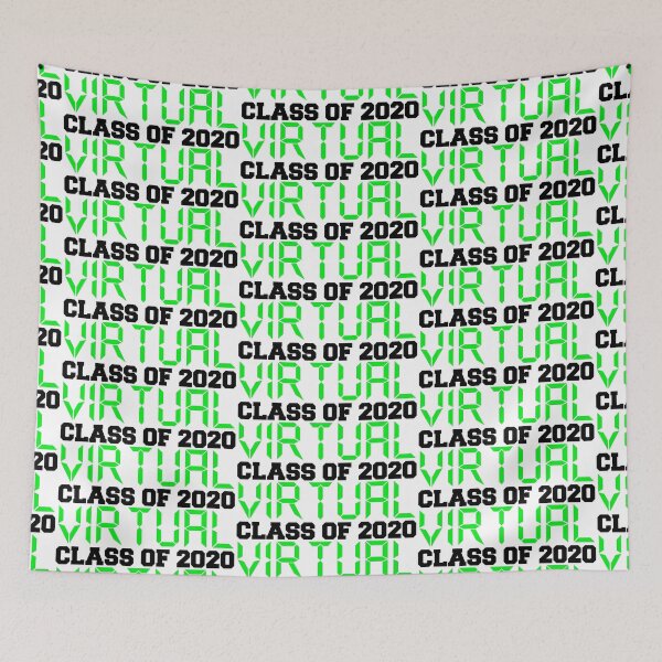 Item preview, Virtual Class of 2020 (black & green) designed and sold by abigabhall.