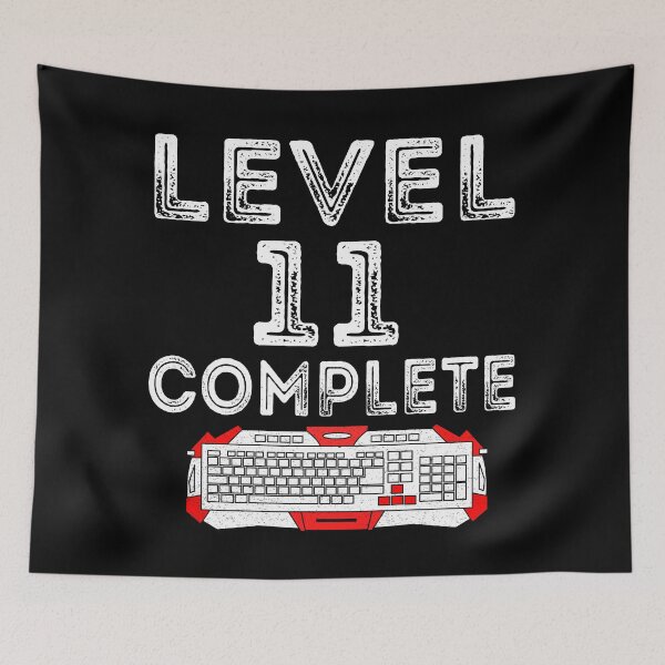 Item preview, Level 11 Complete | 11th Birthday Gift designed and sold by meedTee.