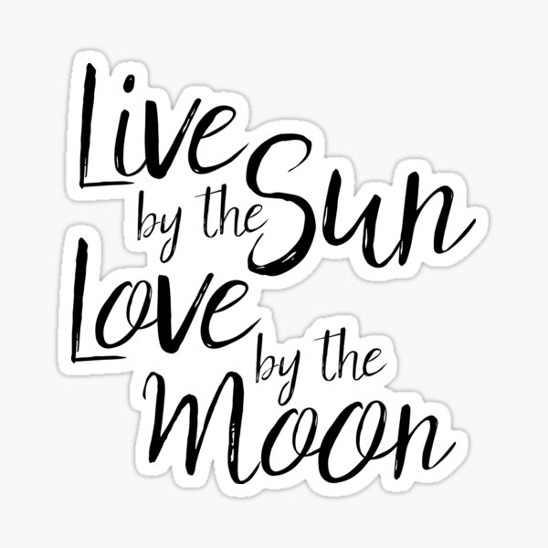 Live by the Sun, Love by the Moon - song and lyrics by Confessions