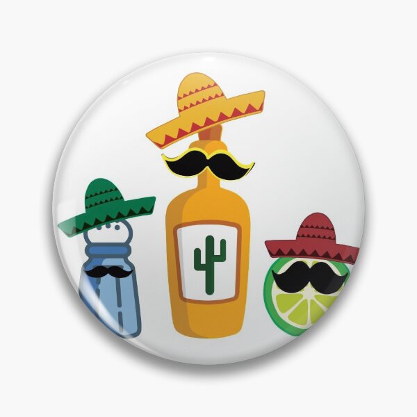 Item preview, Tequila Squad Mustache Mexican Themed Unisex print designed and sold by Lisbob.