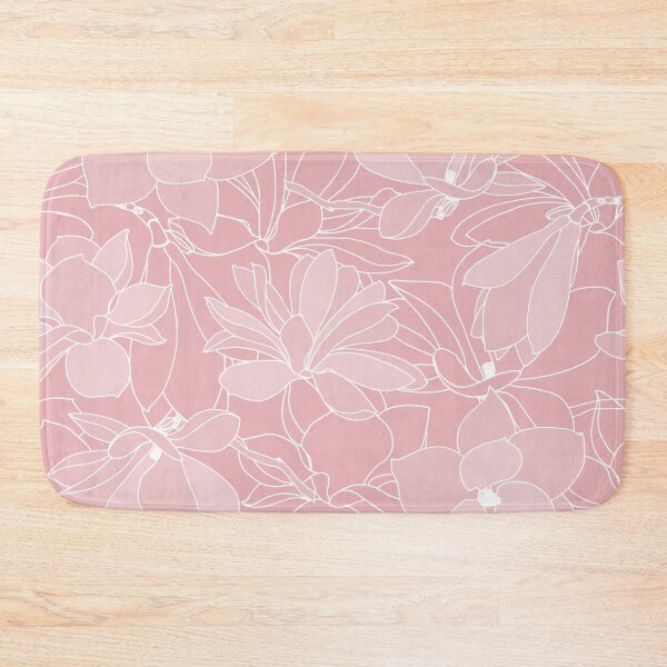 Item preview, Fairy magnolia delicate pink floral seamless pattern designed and sold by Yulia Chepurova.