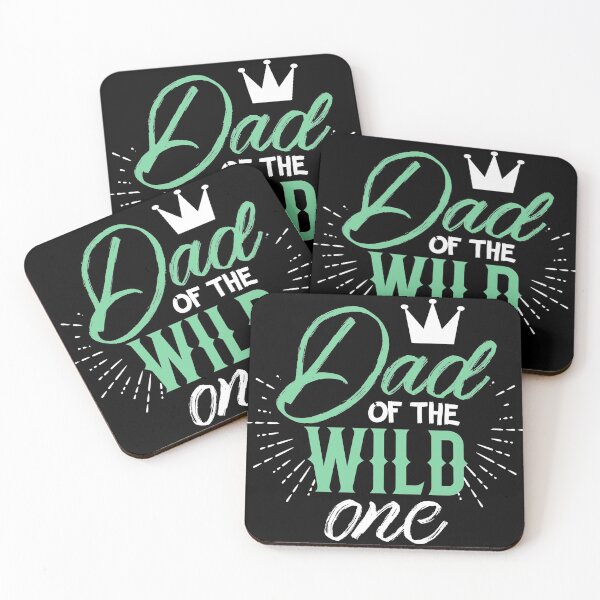 Item preview, Wild One Tee, First Birthday graphics, Dad prints designed and sold by Lisbob.