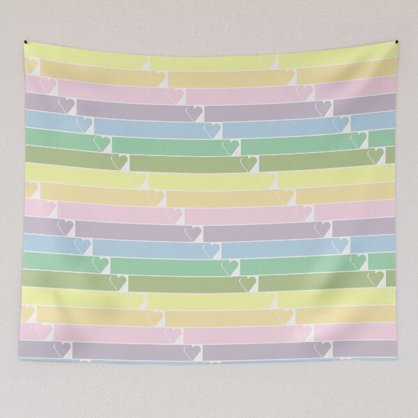 Item preview, Free Love Rainbow Pastels designed and sold by LochNestFarm.