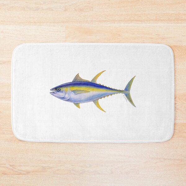 Item preview, Yellowfin Tuna (Thunnus albacares) designed and sold by Tamara Clark.