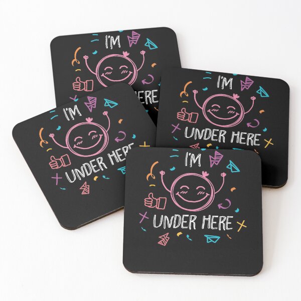 Item preview, i'm smiling under my mask designed and sold by graphicmeyou.