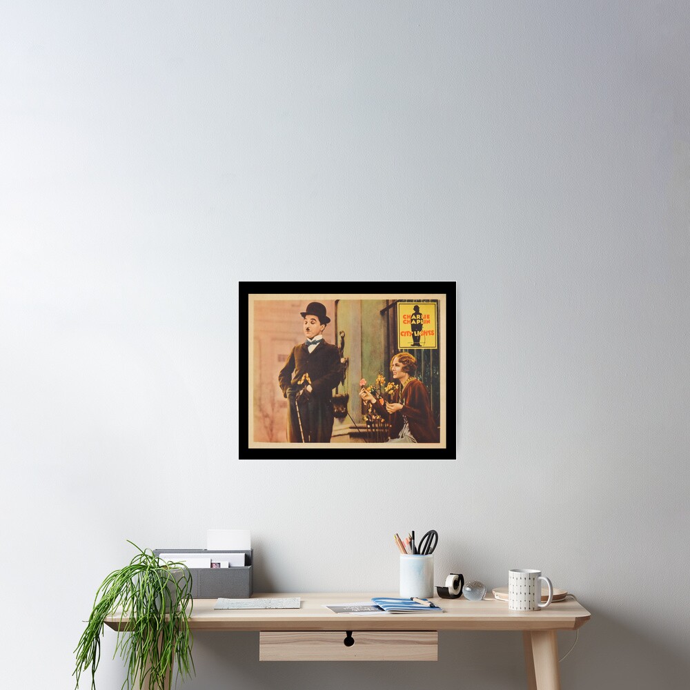 Charlie Chaplin - City Lights - 1931 Poster Print. Poster