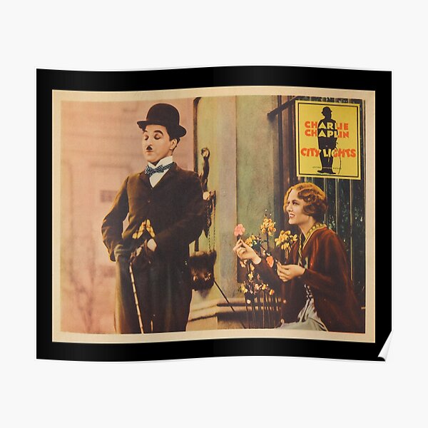 Charlie Chaplin - City Lights - 1931 Poster Print. Poster