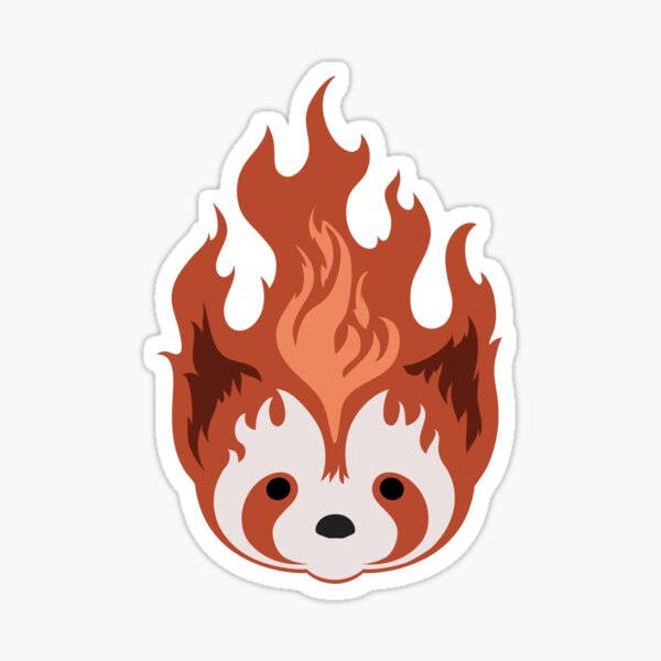 Legend of Korra: Fire Ferrets Pro Bending Emblem - no text Sticker
