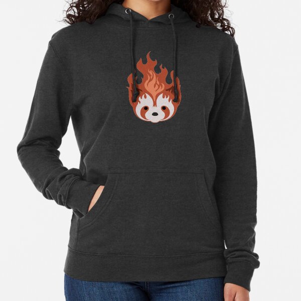 Legend of Korra: Fire Ferrets Pro Bending Emblem - no text Lightweight Hoodie