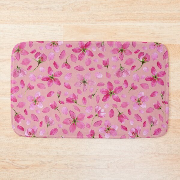 Item preview, Pressed apple blossom watercolor seamless pattern 2 designed and sold by Yulia Chepurova.