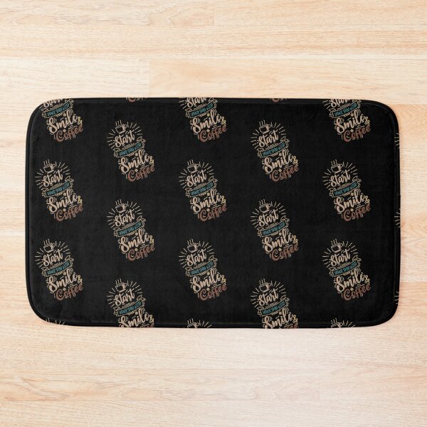 Item preview, Start your day with smile and coffee designed and sold by coffeeapparel.