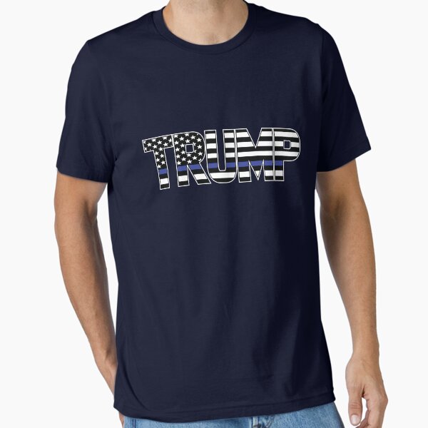 Thin Blue Line TRUMP Essential T-Shirt