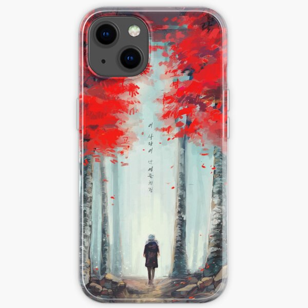 화양연화 - Dead Leaves iPhone Soft Case
