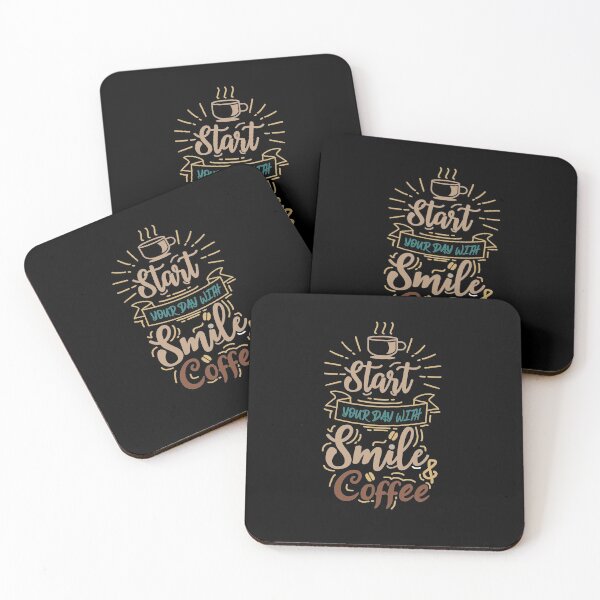 Item preview, Start your day with smile and coffee designed and sold by coffeeapparel.