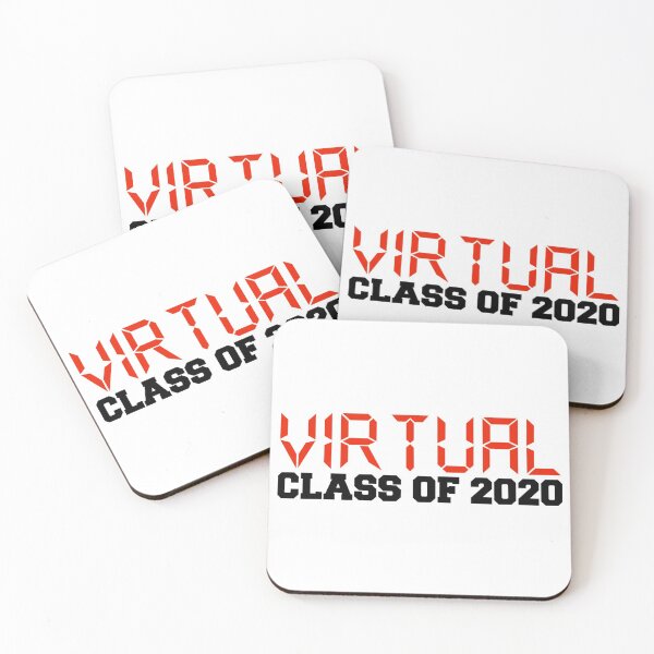 Item preview, Virtual Class of 2020 (black & red) designed and sold by abigabhall.