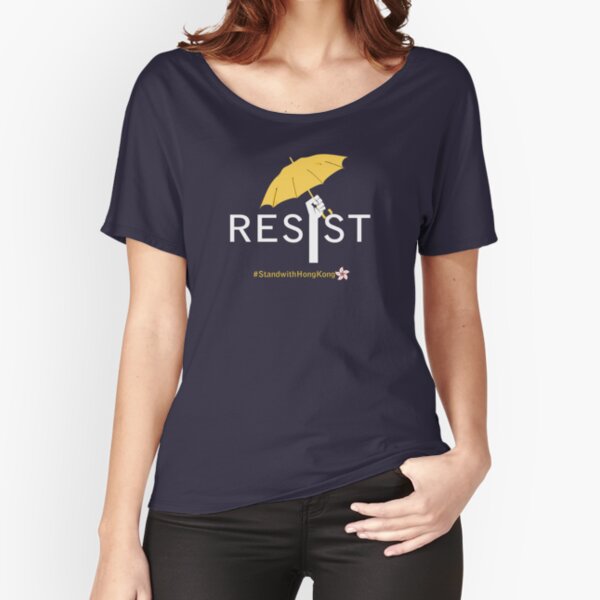 Free Hong Kong, Support HK Peaceful Protects, Resist! - Original Design Relaxed Fit T-Shirt