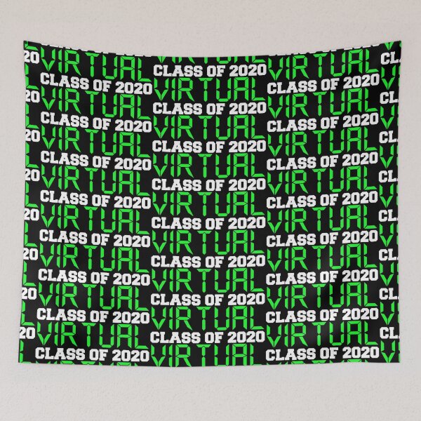 Item preview, Virtual Class of 2020 (white & green) designed and sold by abigabhall.