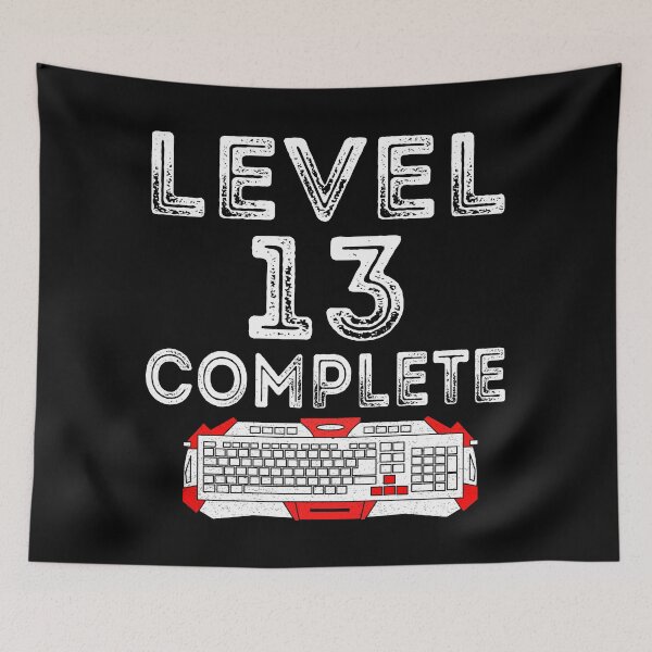 Item preview, Level 13 Complete | 13th Birthday Gift designed and sold by meedTee.
