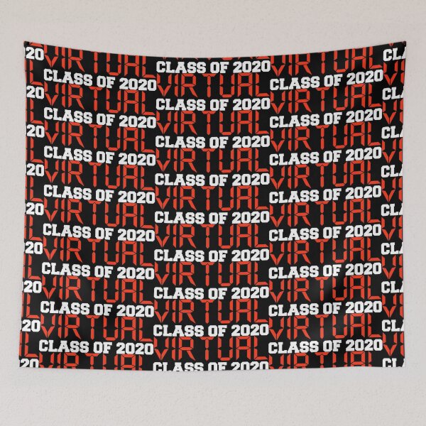 Item preview, Virtual Class of 2020 (white & red) designed and sold by abigabhall.