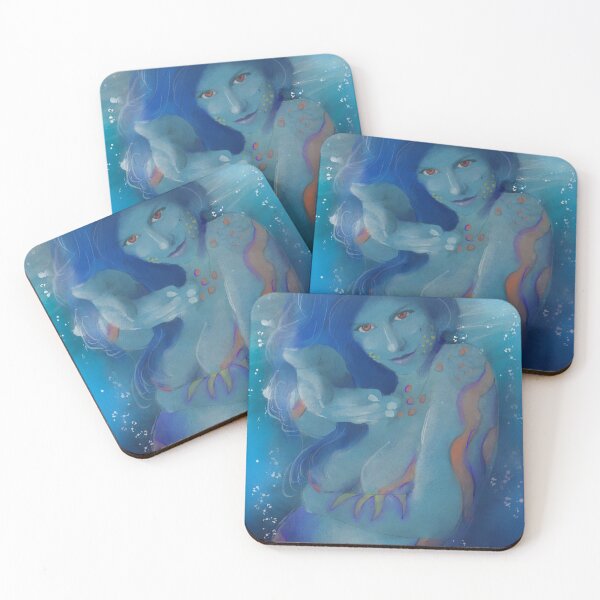 Item preview, Welcoming mermaid designed and sold by StudioPueo.