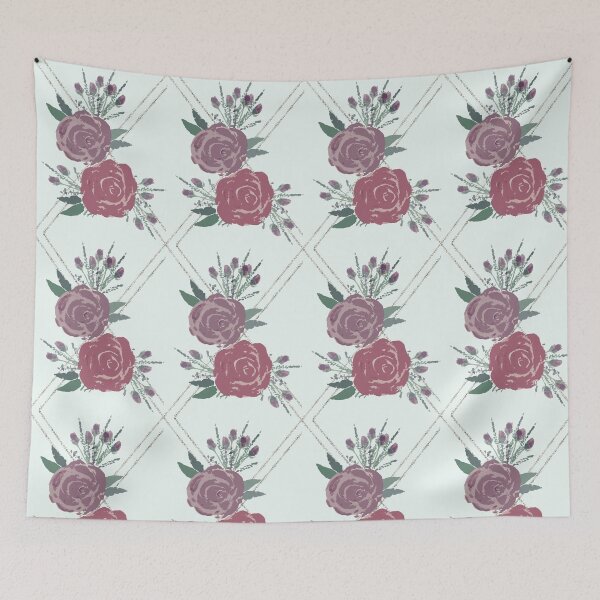 Item preview, English Roses on trellace designed and sold by Sunflowerdes60.