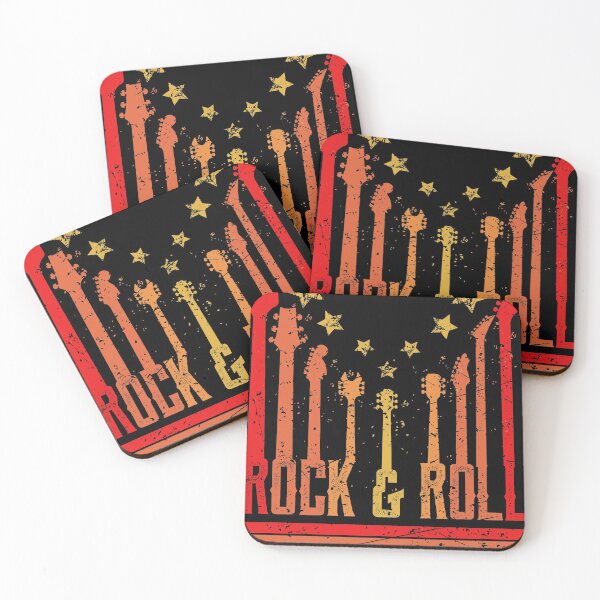 Item preview, Rock And Roll Guitar Lover Vintage design Rockers product designed and sold by Lisbob.