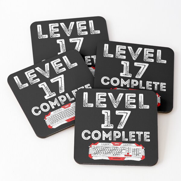 Item preview, Level 17 Complete | 17th Birthday Gift designed and sold by meedTee.