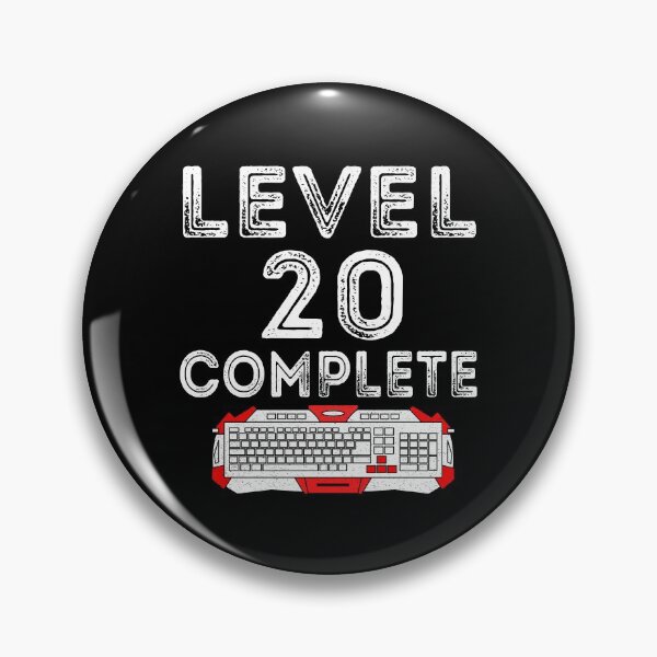 Item preview, Level 20 Complete | 20th Birthday Gift designed and sold by meedTee.