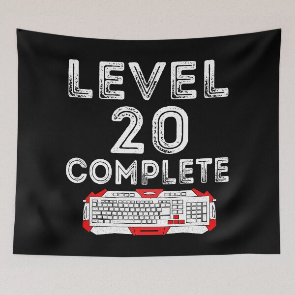 Item preview, Level 20 Complete | 20th Birthday Gift designed and sold by meedTee.