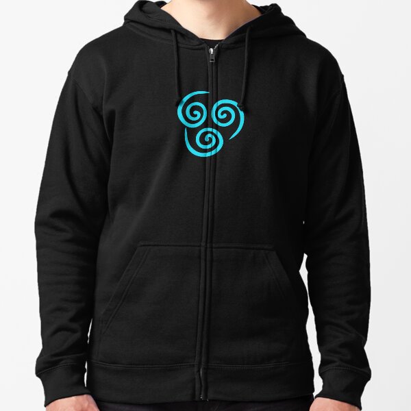 Air Nomad symbol Zipped Hoodie