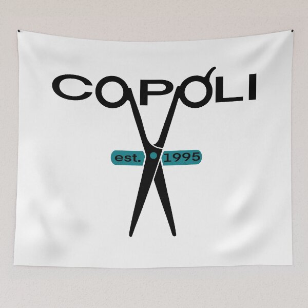Item preview, copoli salon logo designed and sold by Adam Lo Cicero.