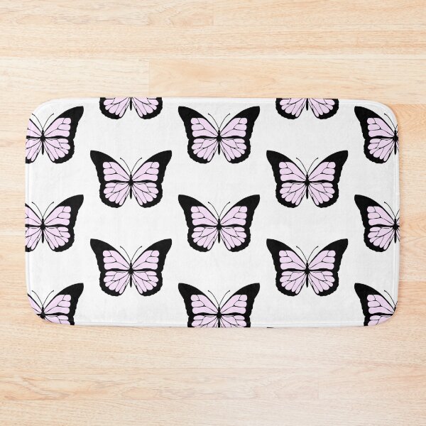 Item preview, Light Pink Butterfly Illustration Design designed and sold by alainakozyart.