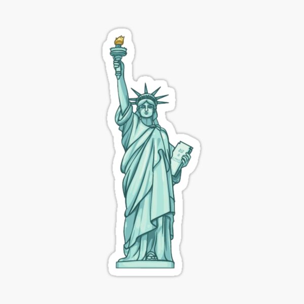 statue of Liberty Sticker