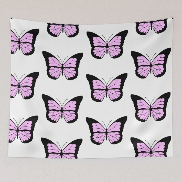 Item preview, Pink Butterfly Illustration Design designed and sold by alainakozyart.