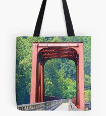 Old Railway Bridge Tote Bag