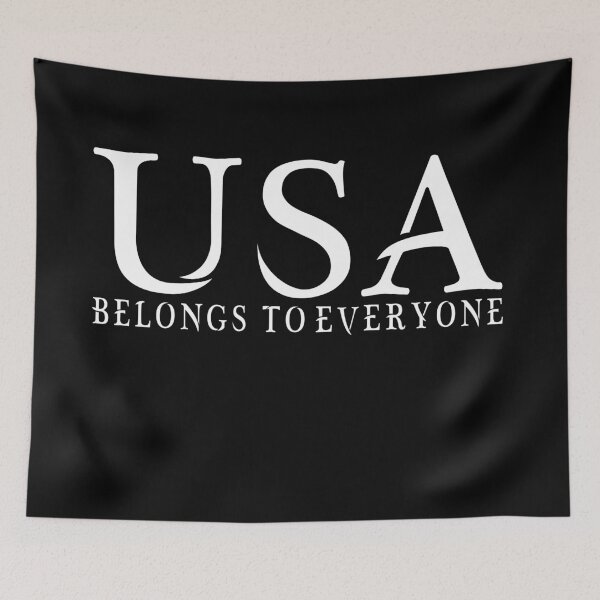 Item preview, usa belongs to everyone_ Black Lives Matter george floyd designed and sold by tiger-king.