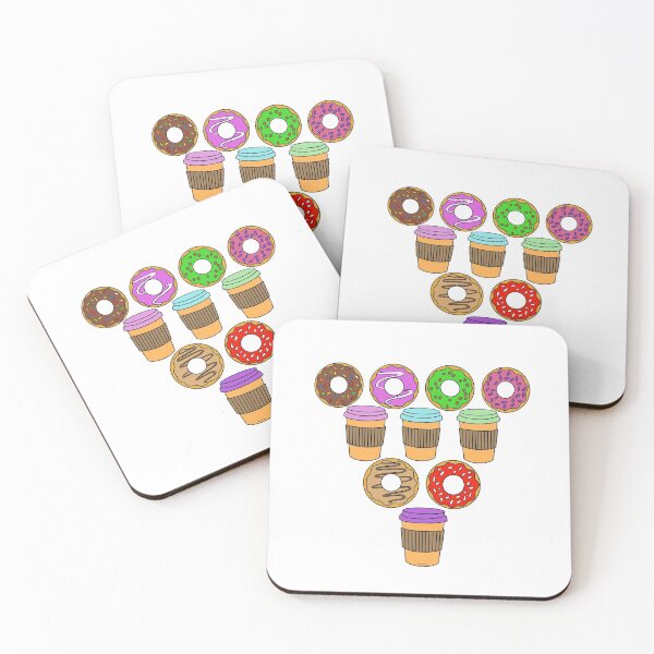 Item preview, Doughnuts & Coffee designed and sold by Sian Harris.