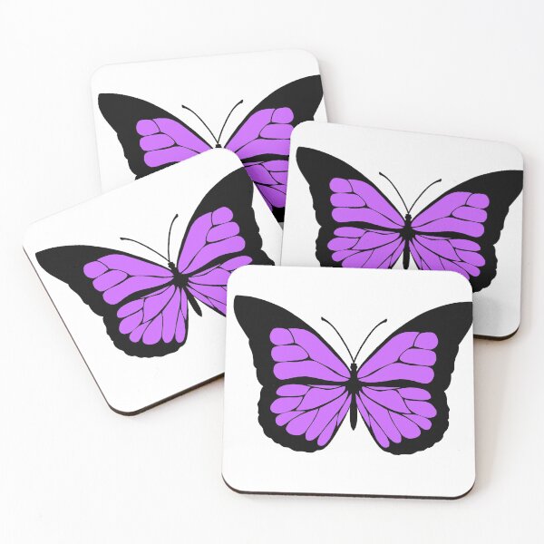 Item preview, Deep Royal Purple Butterfly Illustration Design designed and sold by alainakozyart.