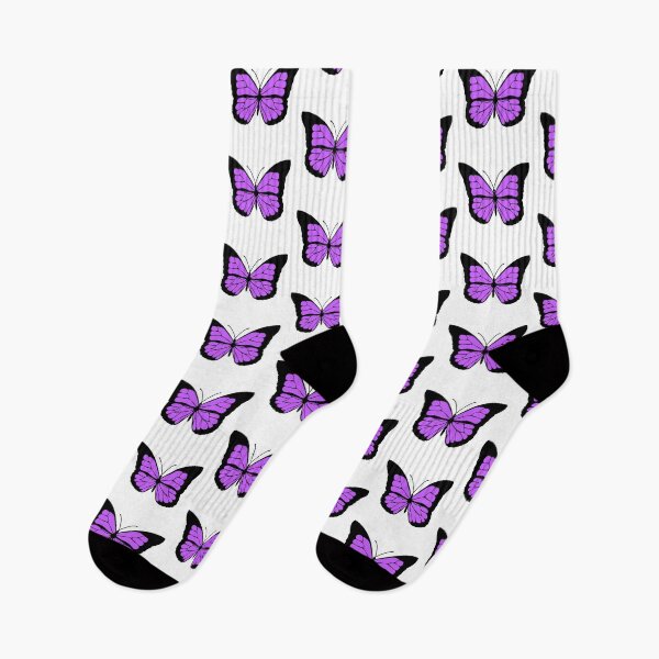 Item preview, Deep Royal Purple Butterfly Illustration Design designed and sold by alainakozyart.