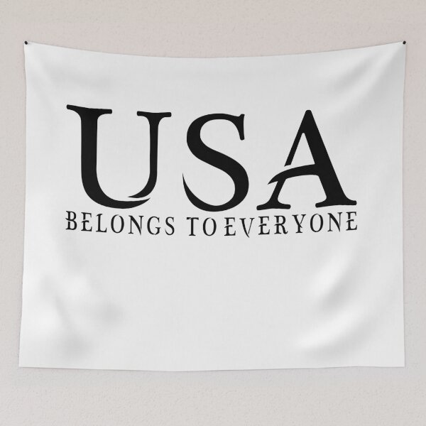 Item preview, usa belongs to everyone_ Black Lives Matter george floyd designed and sold by tiger-king.