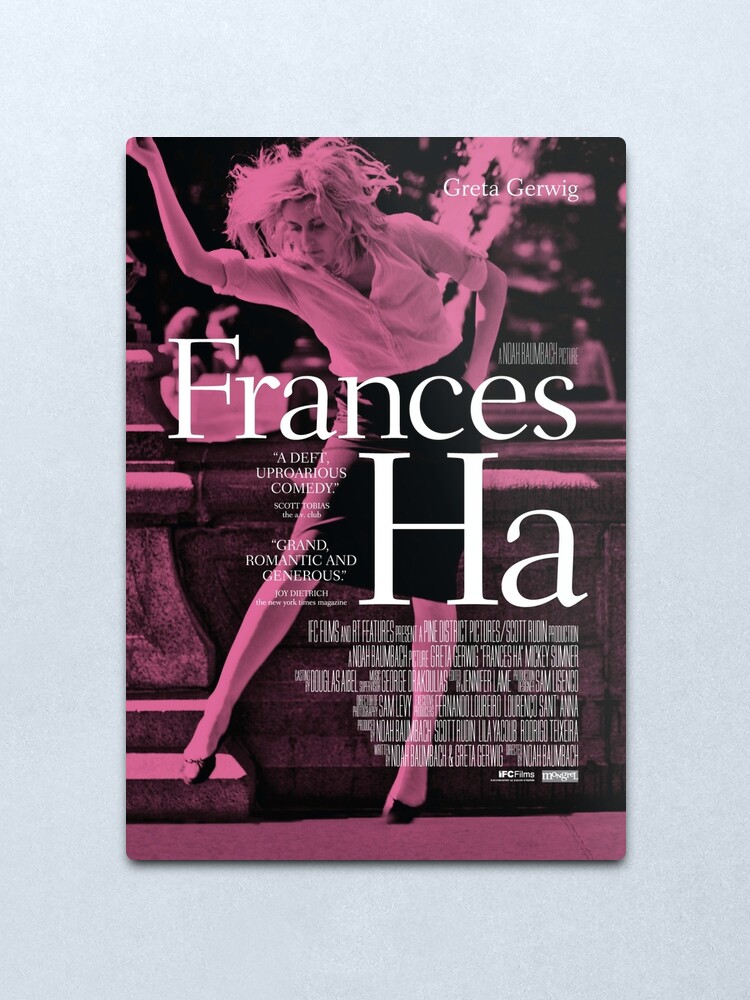 Alternate view of Frances Ha poster Metal Print