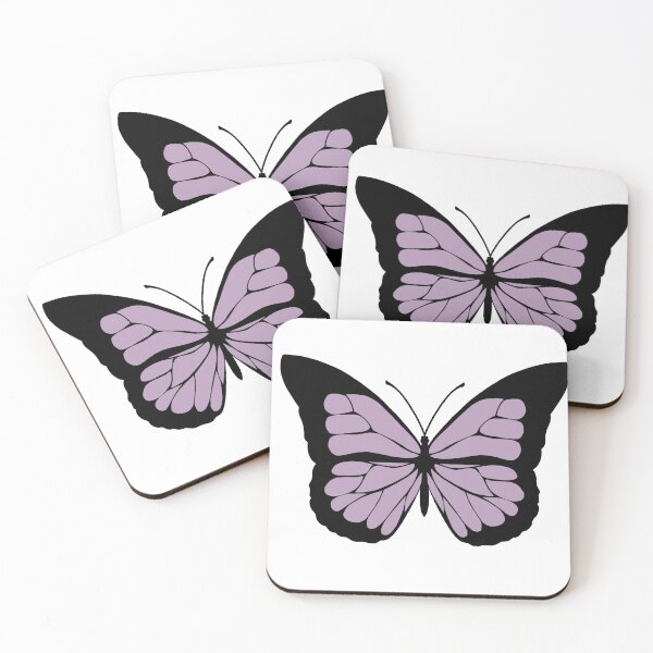 Item preview, Light Purple Lavender Butterfly Illustration Design designed and sold by alainakozyart.