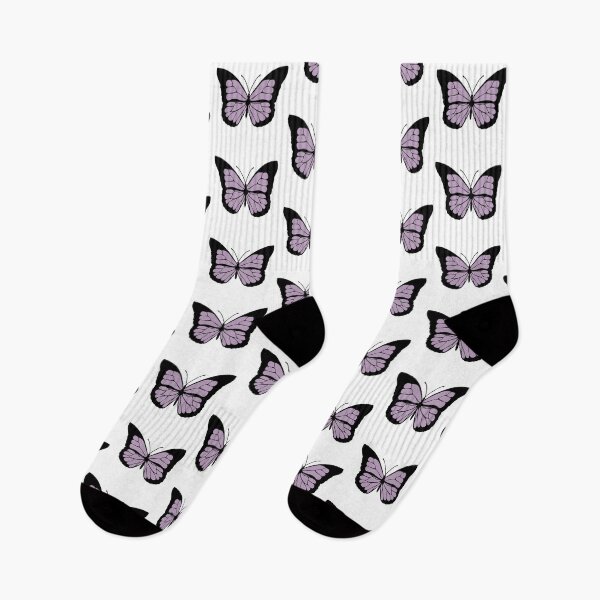 Item preview, Light Purple Lavender Butterfly Illustration Design designed and sold by alainakozyart.
