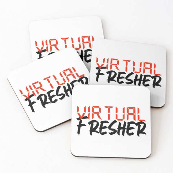 Item preview, Virtual Fresher (black & red) designed and sold by abigabhall.