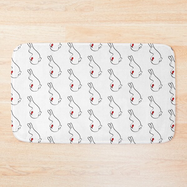 Item preview, rabbit heart designed and sold by Josie Levin.