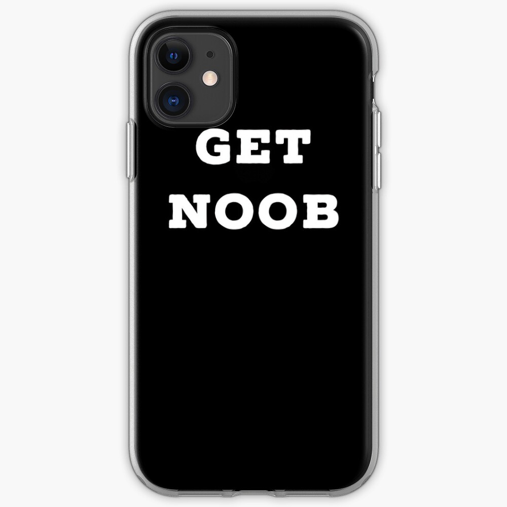 Roblox Get Noob Iphone Case Cover By Superdad 888 Redbubble - roblox noob device cases redbubble