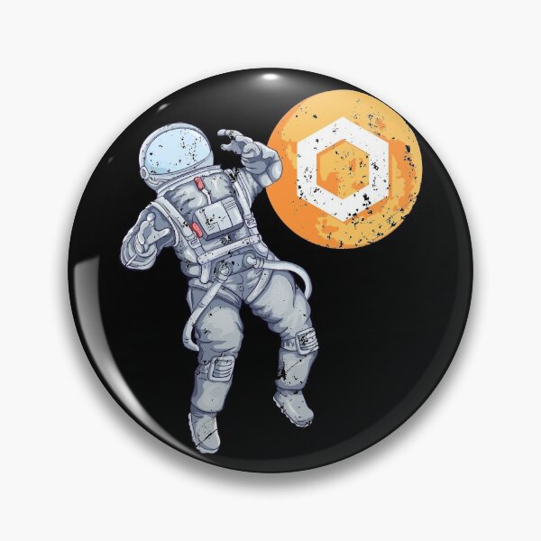 Item preview, Chainlink Moon Distressed designed and sold by BtcSweatshirts.