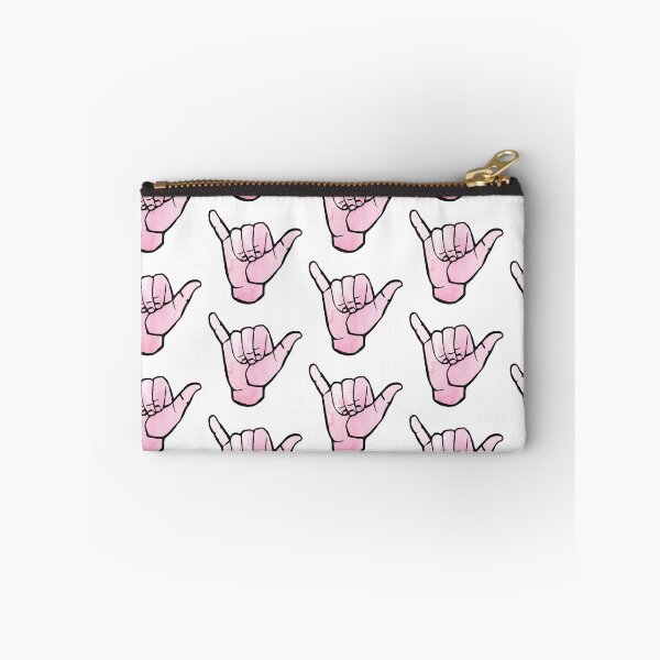 Item preview, Pink Watercolor Hang Loose Sign designed and sold by happydoodles3.